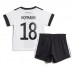 Billige Tyskland Jonas Hofmann #18 Børnetøj Hjemmebanetrøje til baby VM 2022 Kortærmet (+ korte bukser)